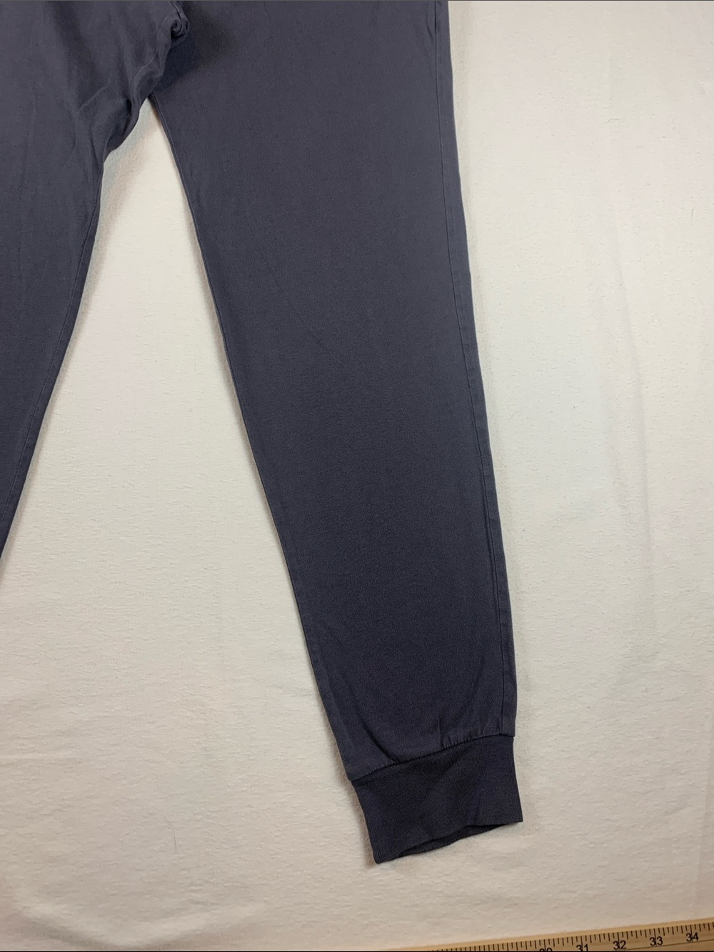 J Crew Factory Men’s Cotton Jogger Pajama Pants GUC Small Drawstring Waist Gray - Picture 7 of 15